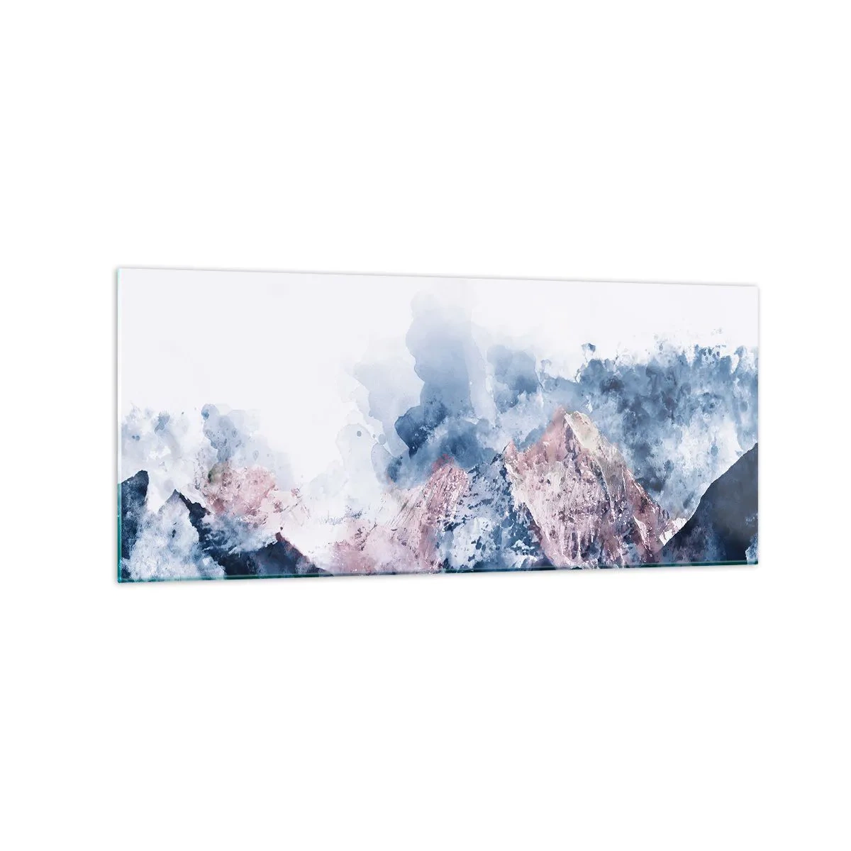 Obraz na skle - To sú vrcholy! - 120x50 cm