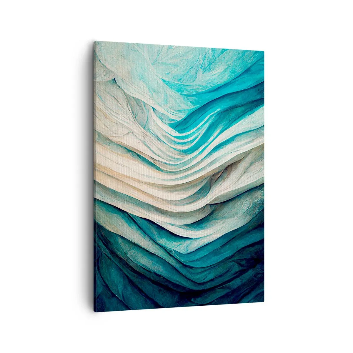 Obraz na plátne - Modrá neukojiteľnosť - 50x70 cm