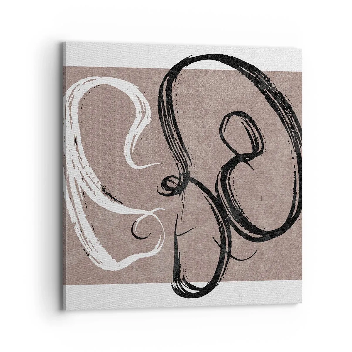 Obraz na plátne - Kompozícia – hľadanie úplnosti - 70x70 cm