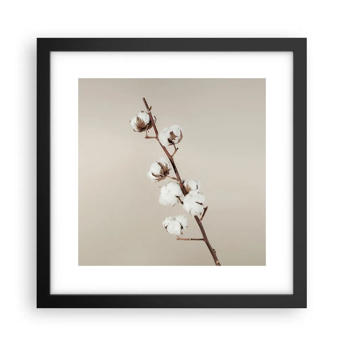 Plagát v čiernom ráme - Pri zdroji mäkkosti - 30x30 cm