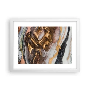 Plagát v bielom ráme - Prvok krajiny - 40x30 cm