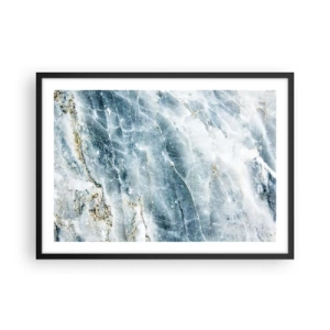 Plagát v čiernom ráme - Ľadový svet - 70x50 cm