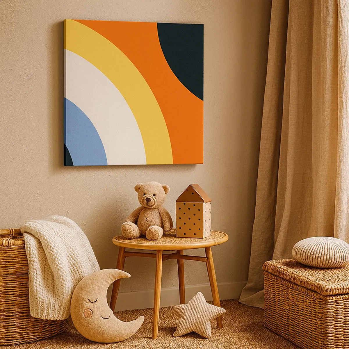 Obraz na plátne - K sebe samému - 30x30 cm