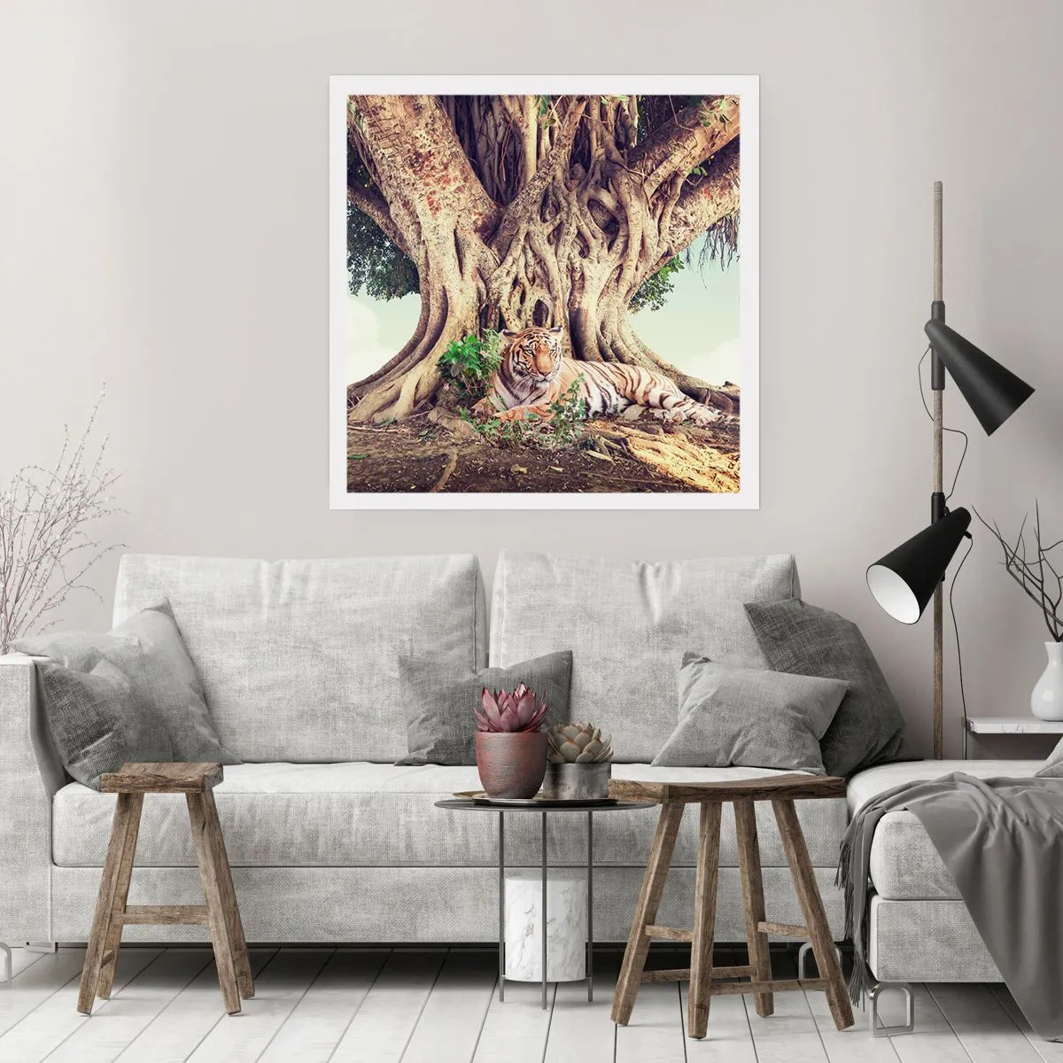 Plagát - Pohľad z knihy Mojžišovej - 50x50 cm