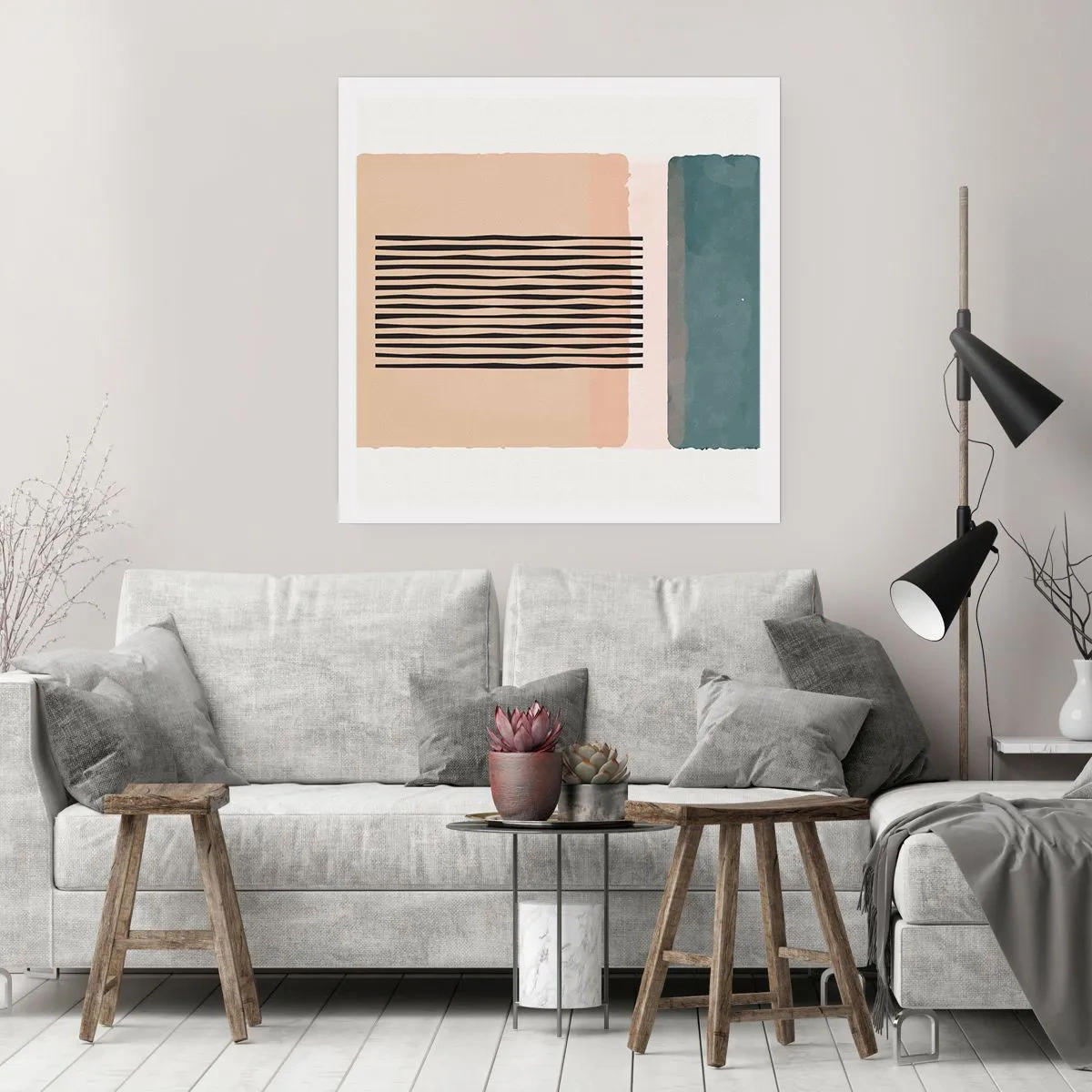 Plagát - Všetko v poriadku - 50x50 cm