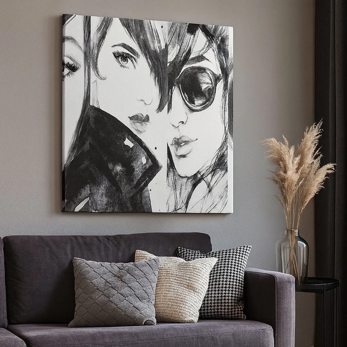 Obraz na plátne - Znásobená krása - 30x30 cm