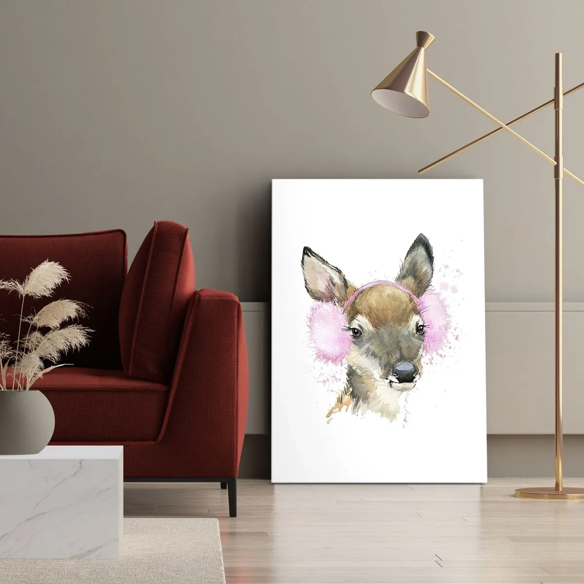 Obraz na plátne - A mráz už nie je tak hrozný - 80x120 cm