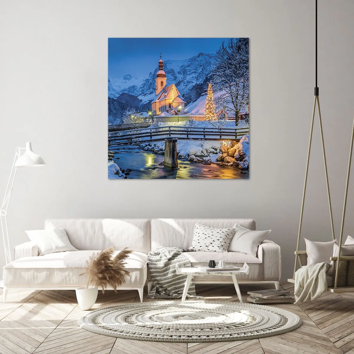 Obraz na plátne - Duch Vianoc - 60x60 cm