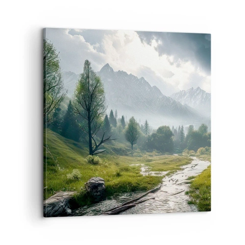 Obraz na plátne - Tam a späť - 60x60 cm