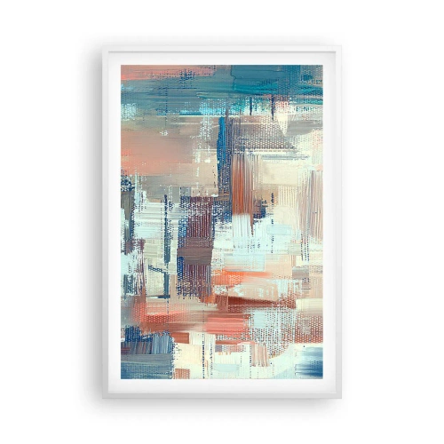 Plagát v bielom ráme - Dostať sa k svetlu - 61x91 cm