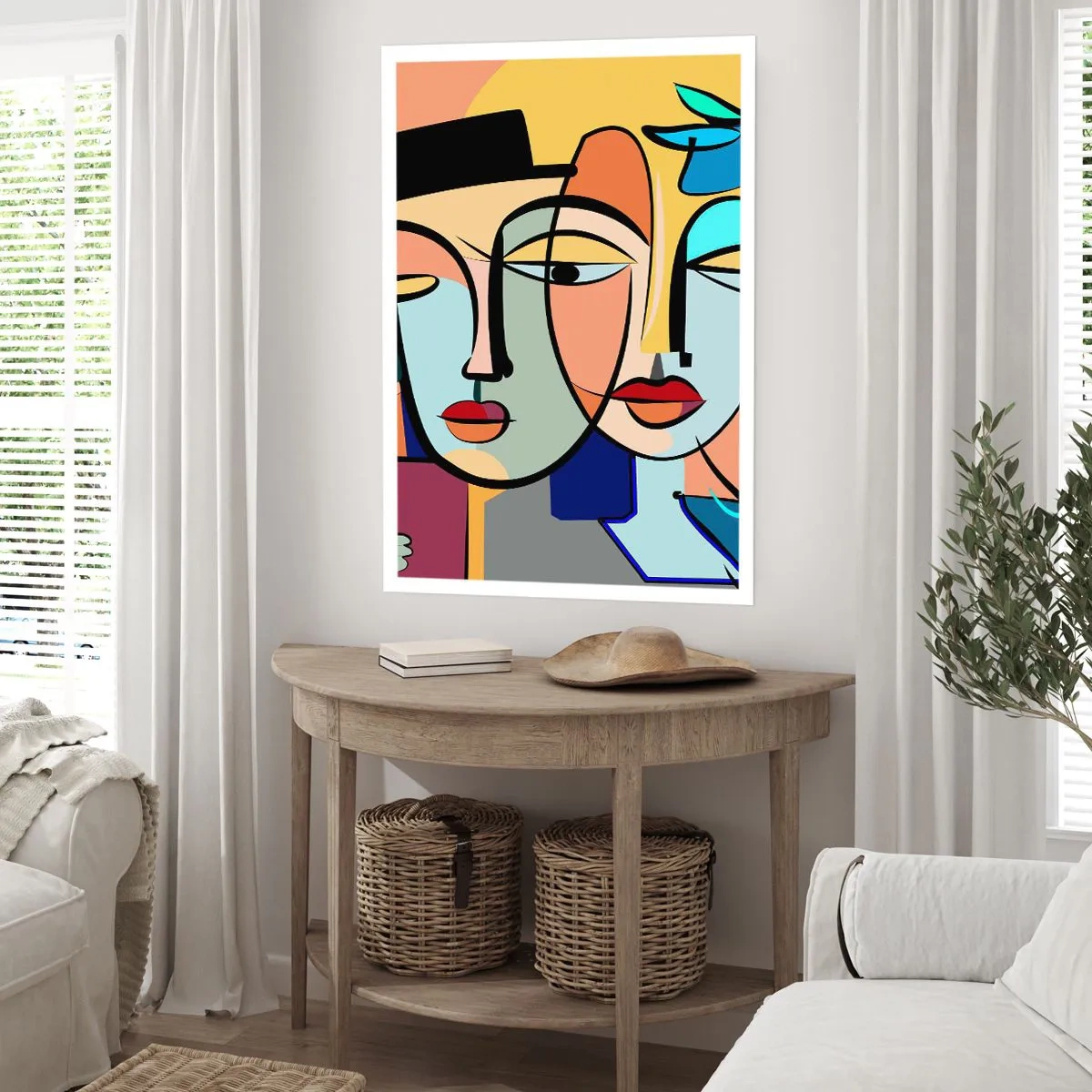 Plagát - Picassovo randez vous - 50x70 cm