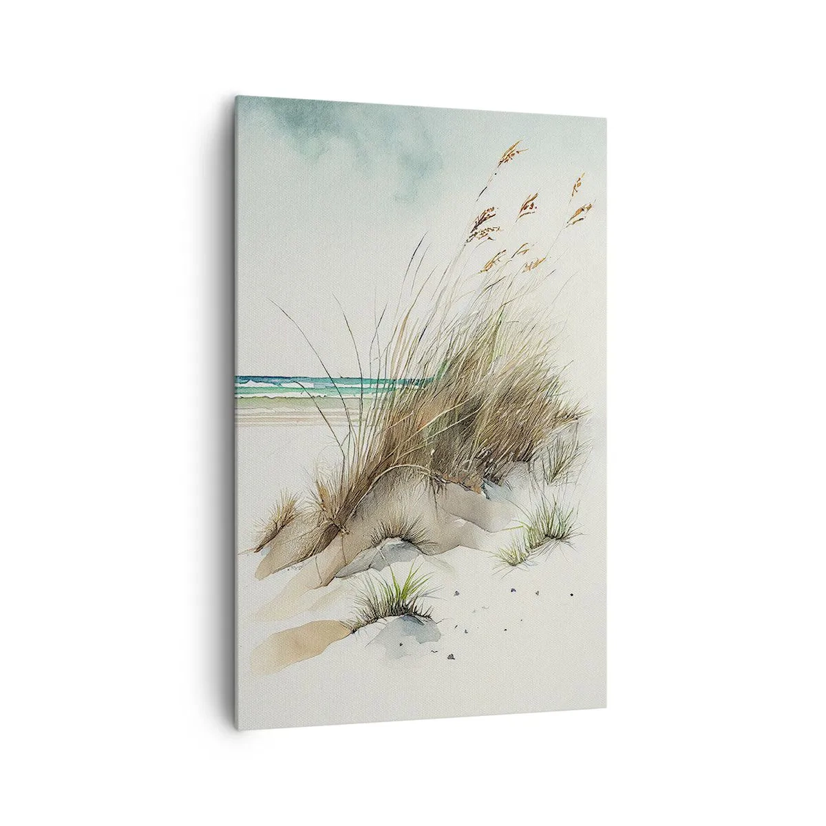 Obraz na plátne - Zahalené v piesku - 80x120 cm
