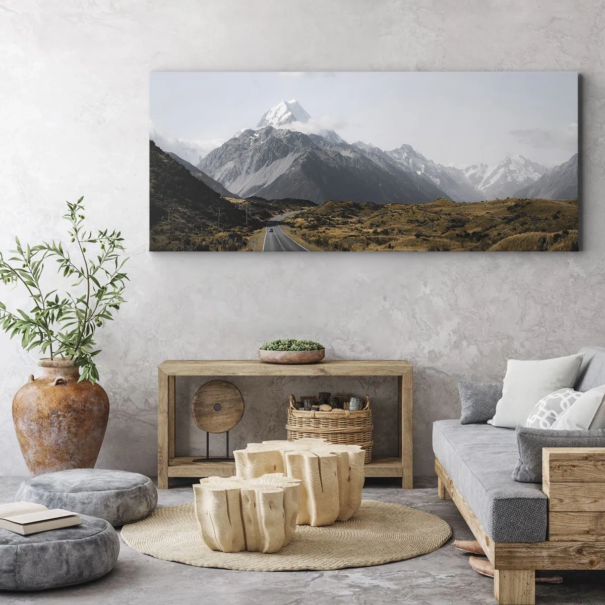Obraz na plátne - Cesta do srdca hôr - 160x50 cm