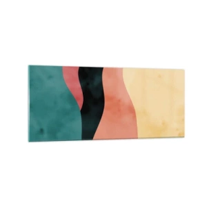 Obraz na skle - Kompatibilný nesúlad - 120x50 cm