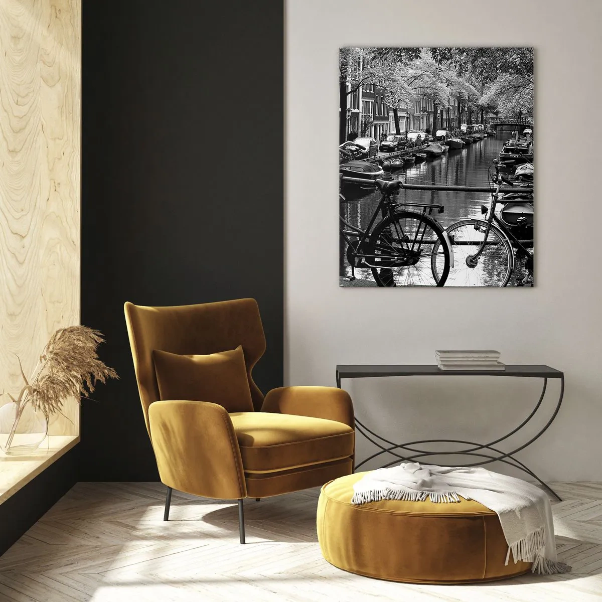 Obraz na skle - Veľmi holandský výhľad - 50x70 cm