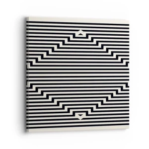 Obraz na plátne - Geometrická ilúzia - 30x30 cm