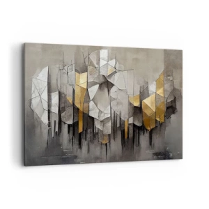 Obraz na plátne - Kompozícia z ľadu a svetla - 100x70 cm