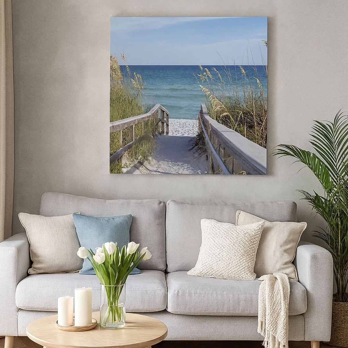 Obraz na plátne - Na slnku, vo vetre - 30x30 cm