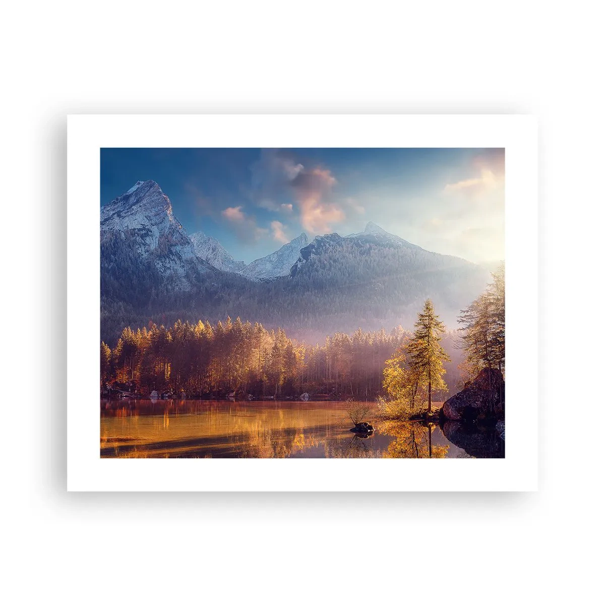 Plagát - V horách a údoliach - 50x40 cm