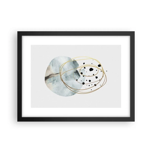 Plagát v čiernom ráme - V objatí priestoru - 40x30 cm