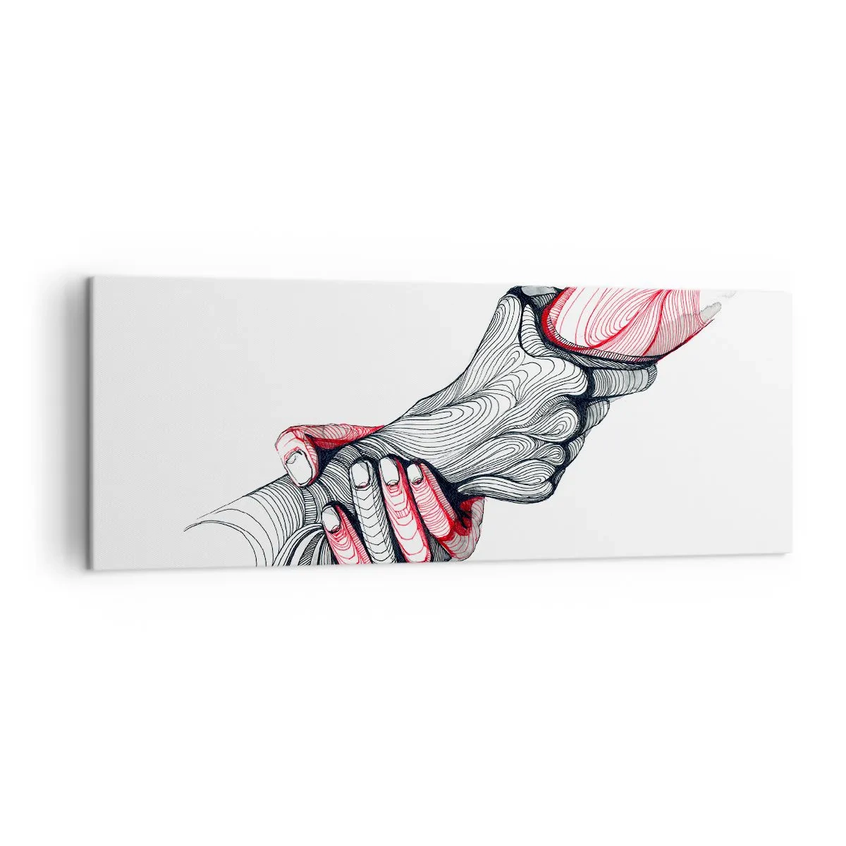 Obraz na plátne - Ste v dobrých rukách - 140x50 cm