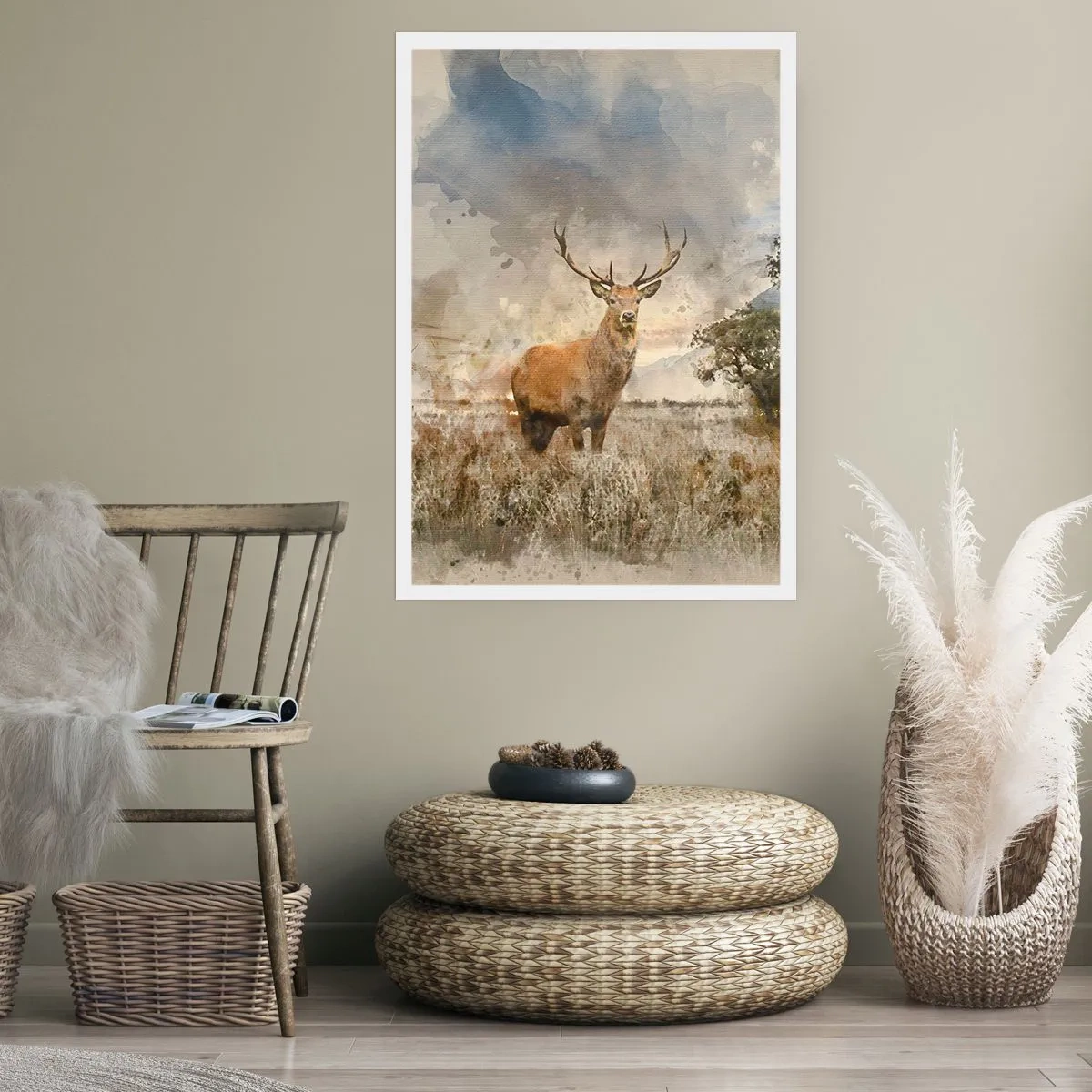 Plagát - Dôstojnosť - sila - majestátnosť - 50x70 cm