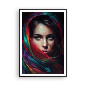 Plagát v čiernom ráme - Zelenooké tajomstvo - 70x100 cm