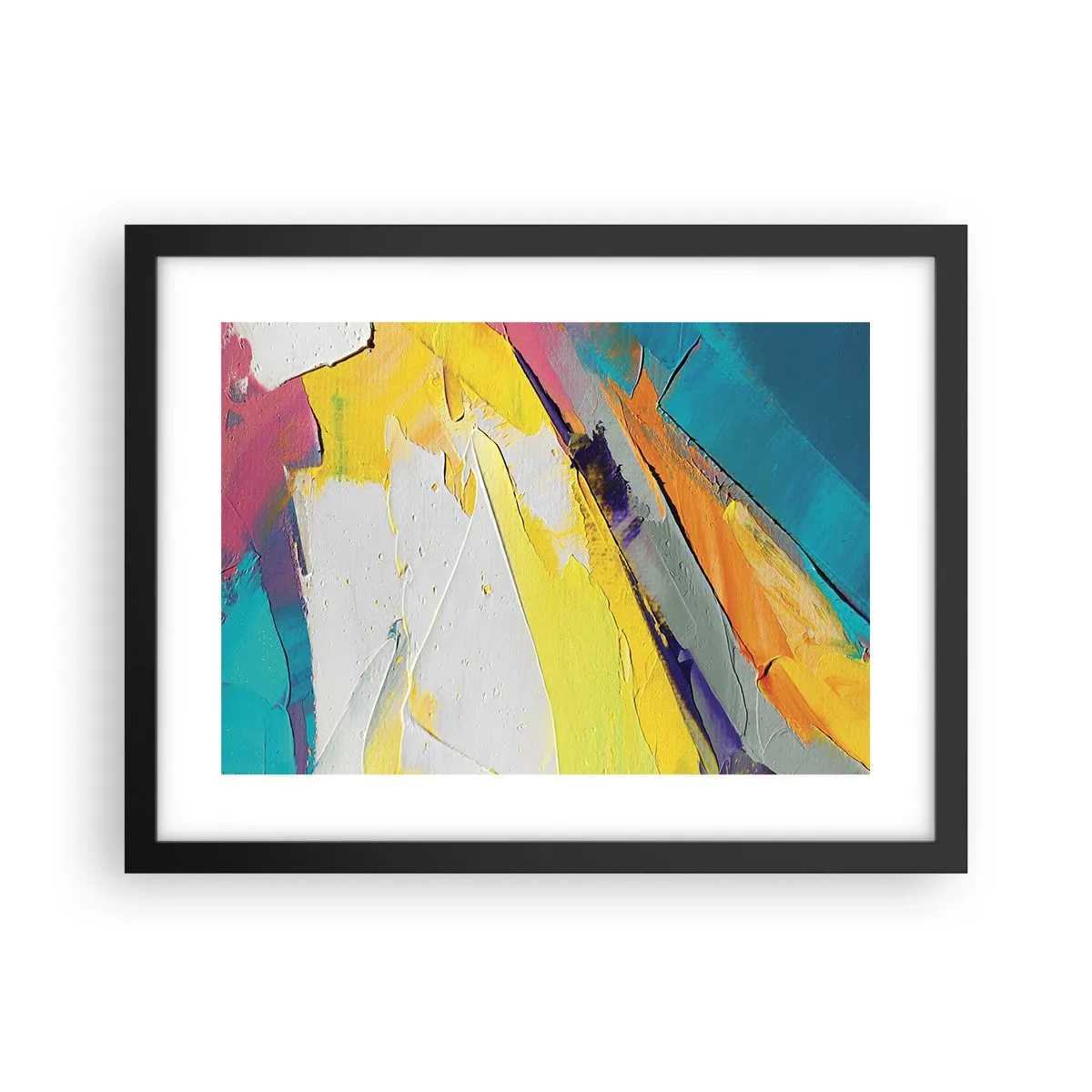 Plagát v čiernom ráme - Anatómia svetla - 40x30 cm