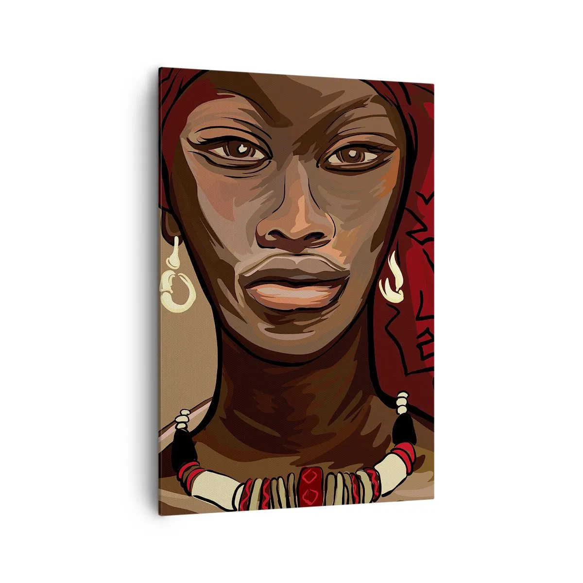 Obraz na plátne - Ebenová Venuša - 70x100 cm