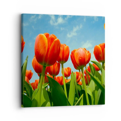 Obraz na plátne - Okrem blankytného neba nič v živote nepotrebujú - 30x30 cm