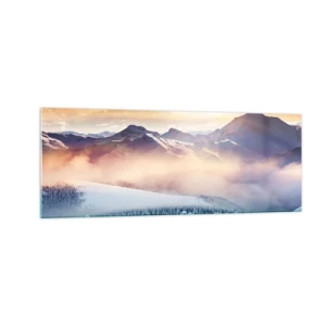 Obraz na skle - Sila a čistota prírody - 140x50 cm