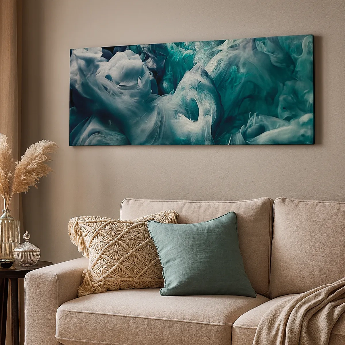 Obraz na plátne - Pohyb farby - 30x30 cm