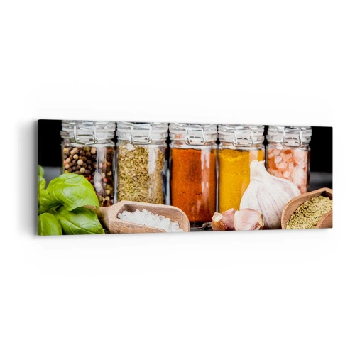 Obraz na plátne - Aby mal život chuť - 90x30 cm