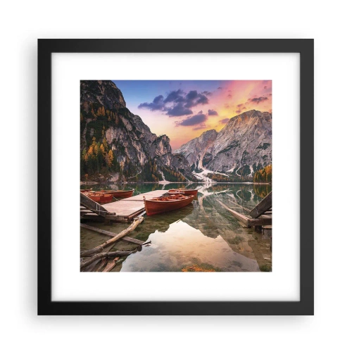 Plagát v čiernom ráme - Sľub dňa - 30x30 cm