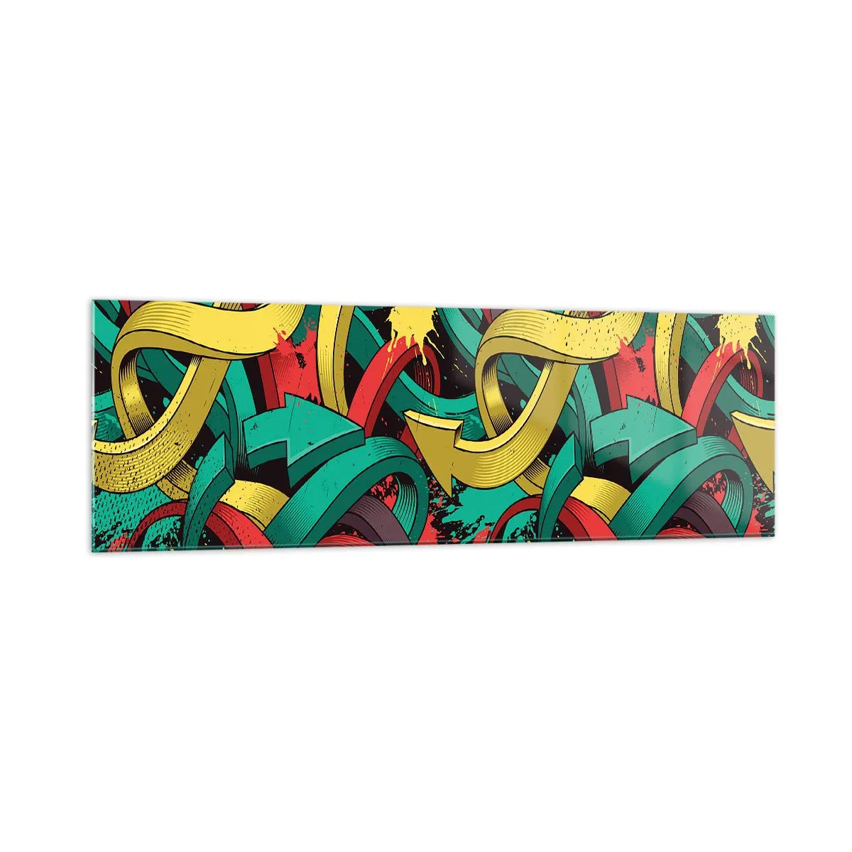 Obraz na skle - Kadiaľ do cieľa? - 160x50 cm