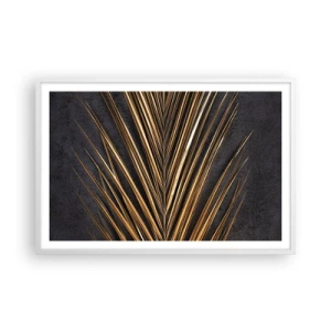 Plagát v bielom ráme - Zlato trópov - 91x61 cm