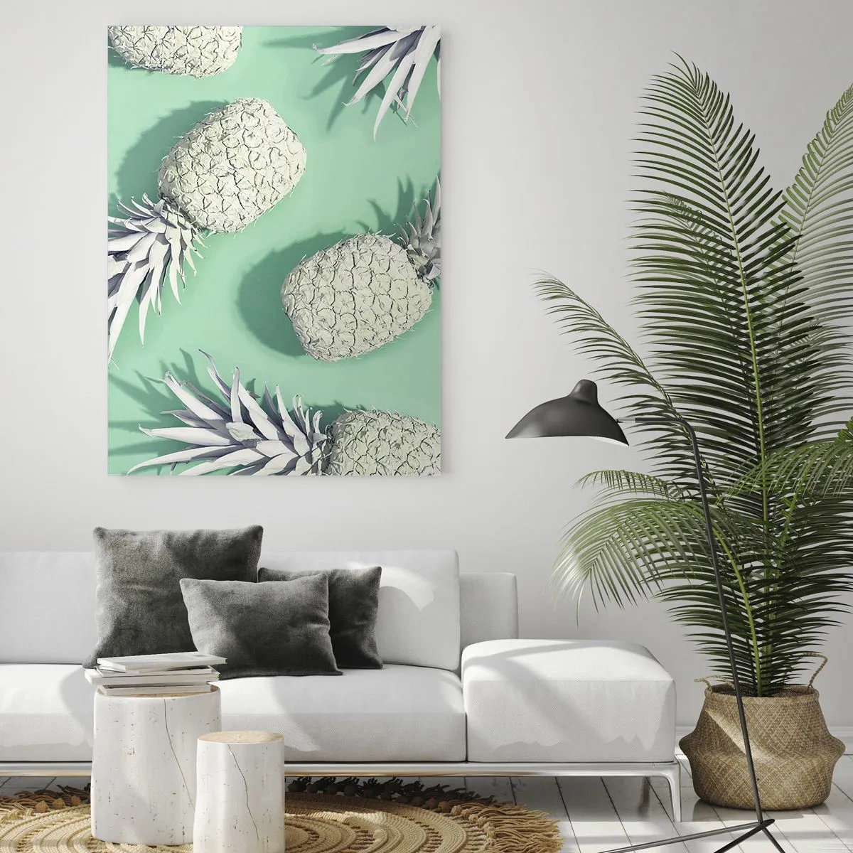 Obraz na skle - skvele ladia s mätou - 50x70 cm