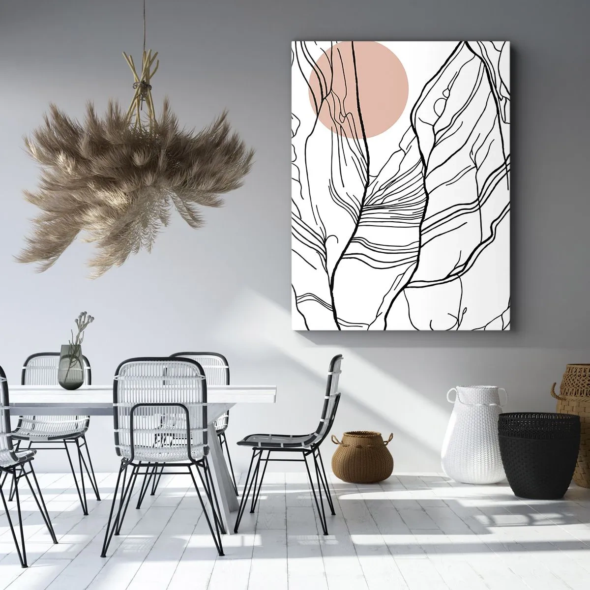 Obraz na plátne - V sieti vetvičiek - 50x70 cm