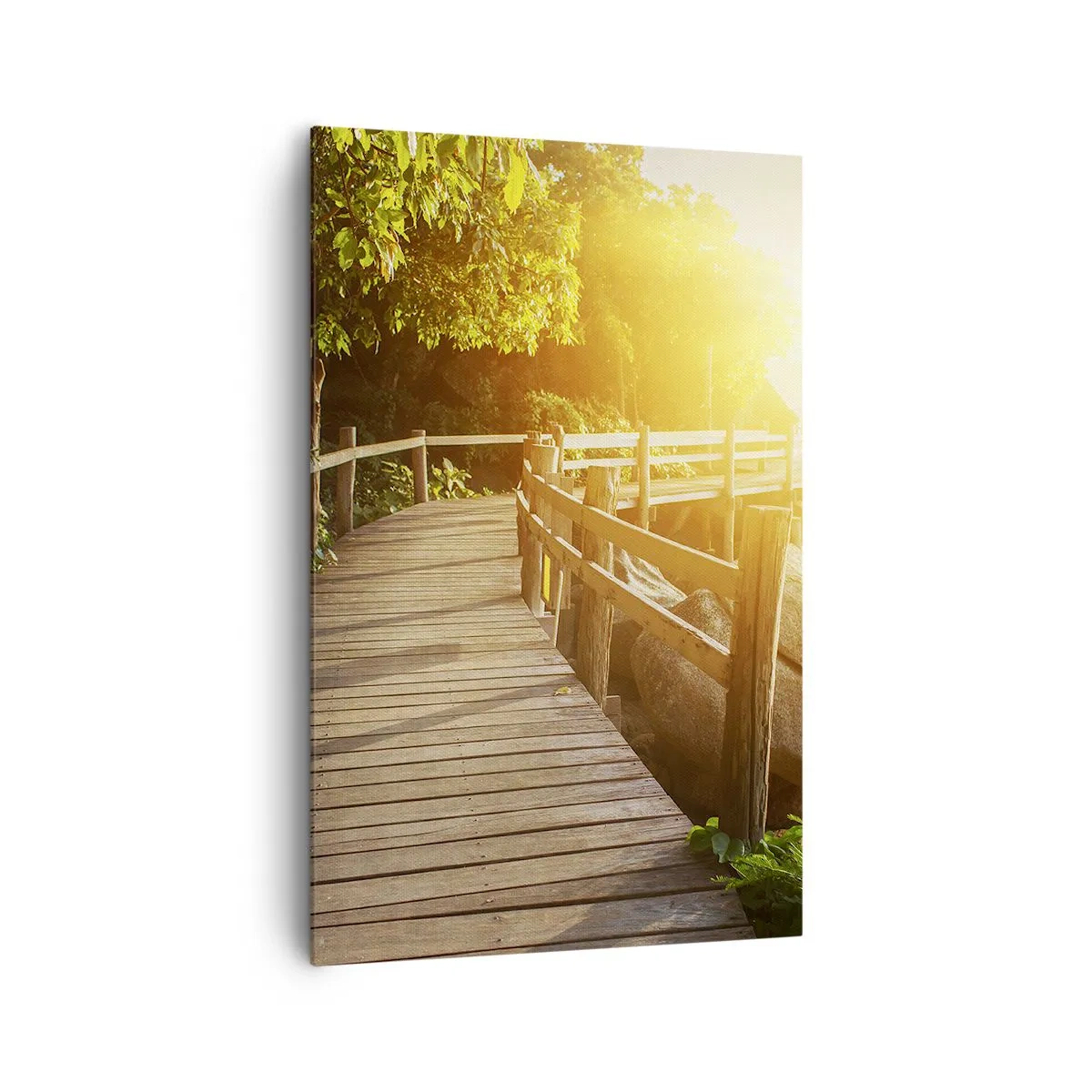 Obraz na plátne - Ďalšia zákruta, ďalšie zázraky - 80x120 cm