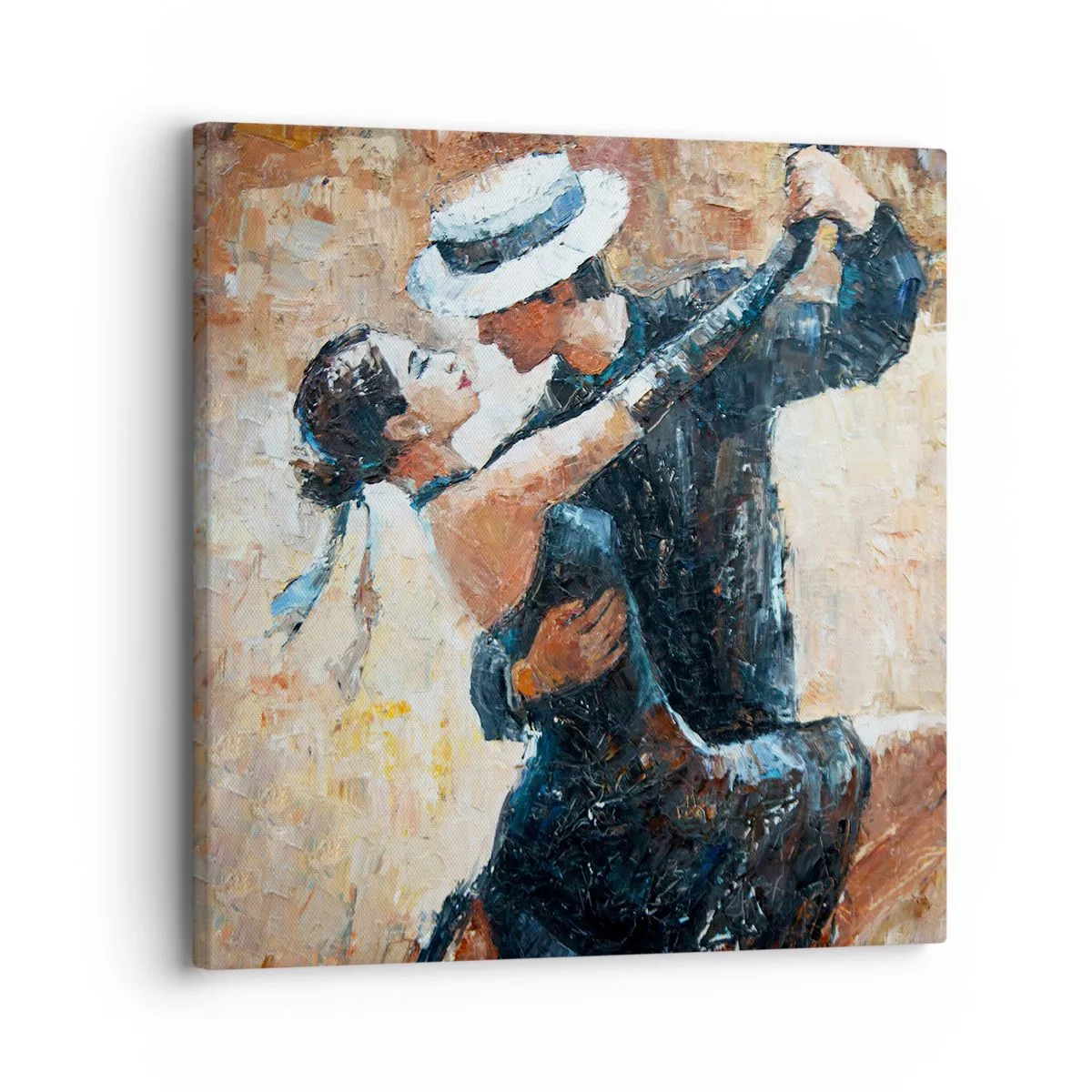 Obraz na plátne - A la Rudolf Valentino - 30x30 cm