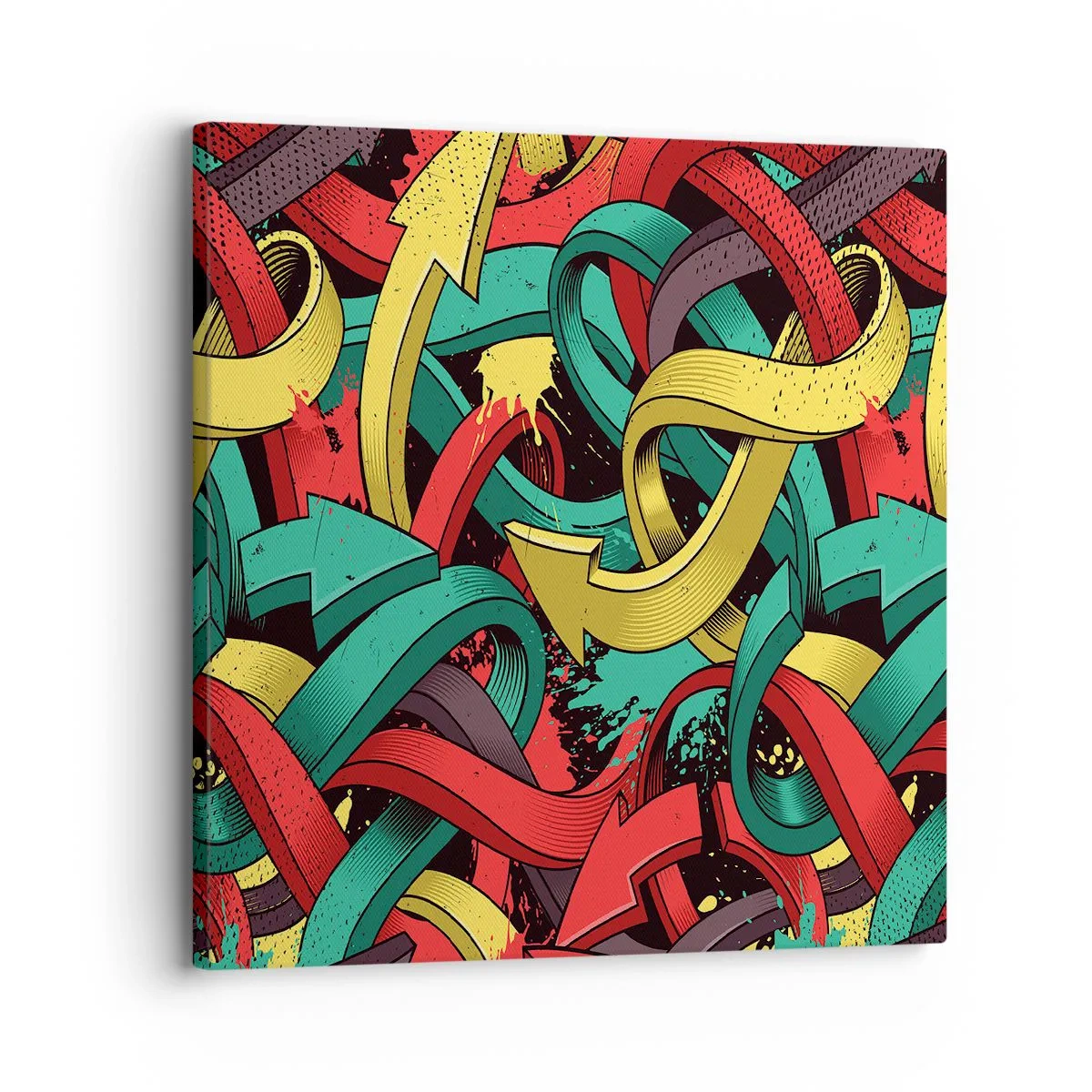 Obraz na plátne - Kadiaľ do cieľa? - 30x30 cm