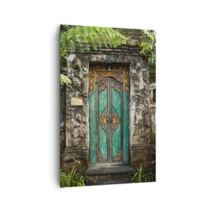 Obraz na plátne - Dvere do exotického sveta - 80x120 cm