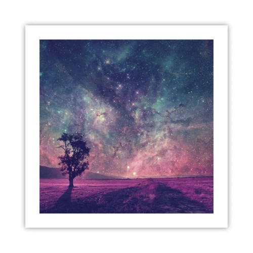 Plagát - Pod magickou oblohou - 50x50 cm