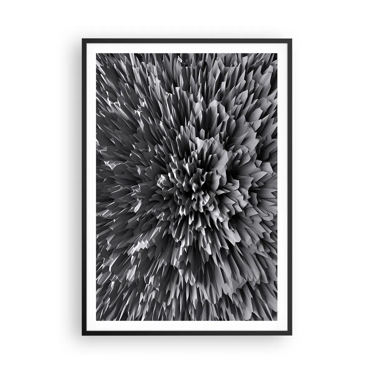 Plagát v čiernom ráme - Ostrejšie to už nebude - 70x100 cm