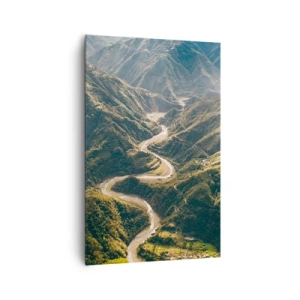 Obraz na plátne - Priamo zo srdca hôr - 80x120 cm