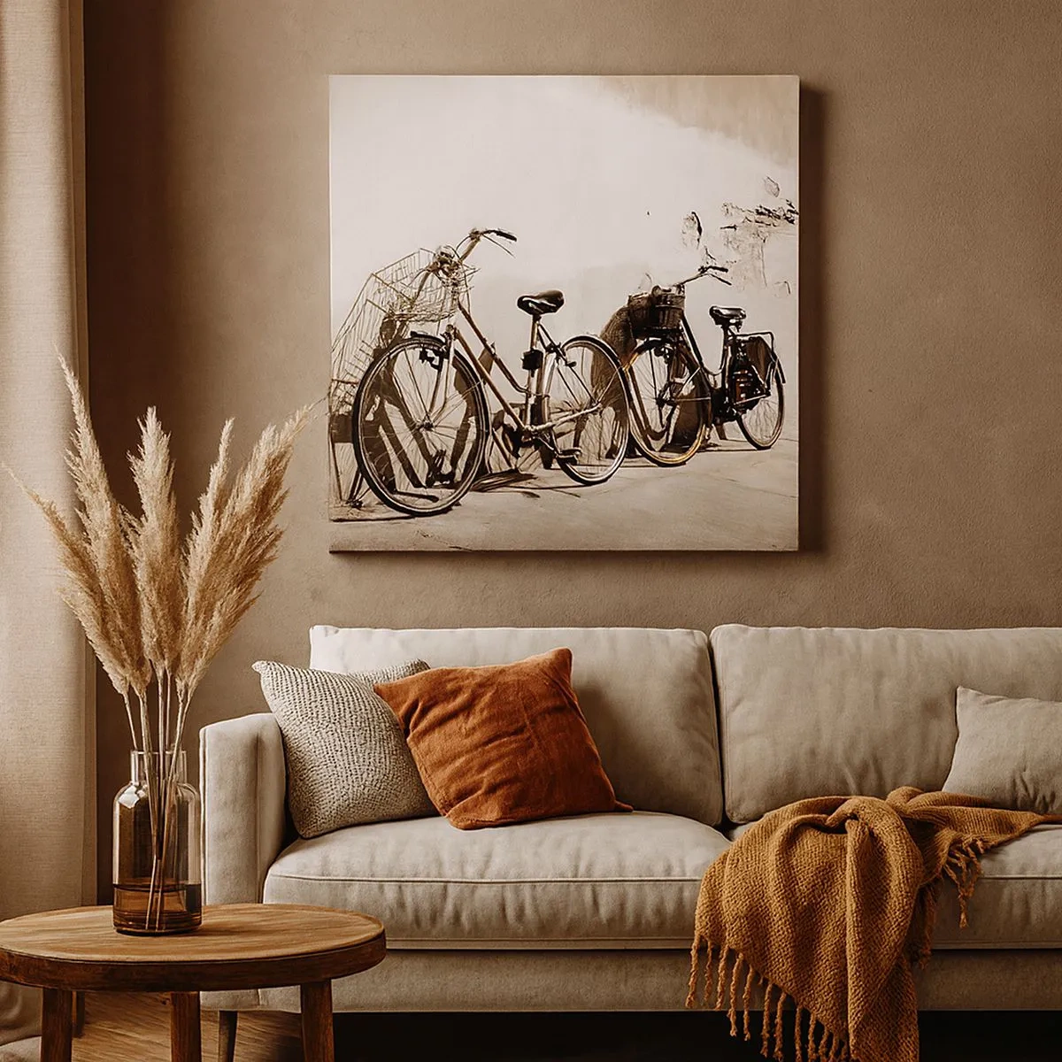 Obraz na plátne - Nezabudnuteľné kúzlo minulosti - 30x30 cm