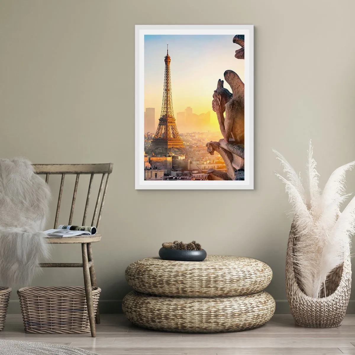 Plagát v bielom ráme - Veľa sa zmenilo… - 50x70 cm