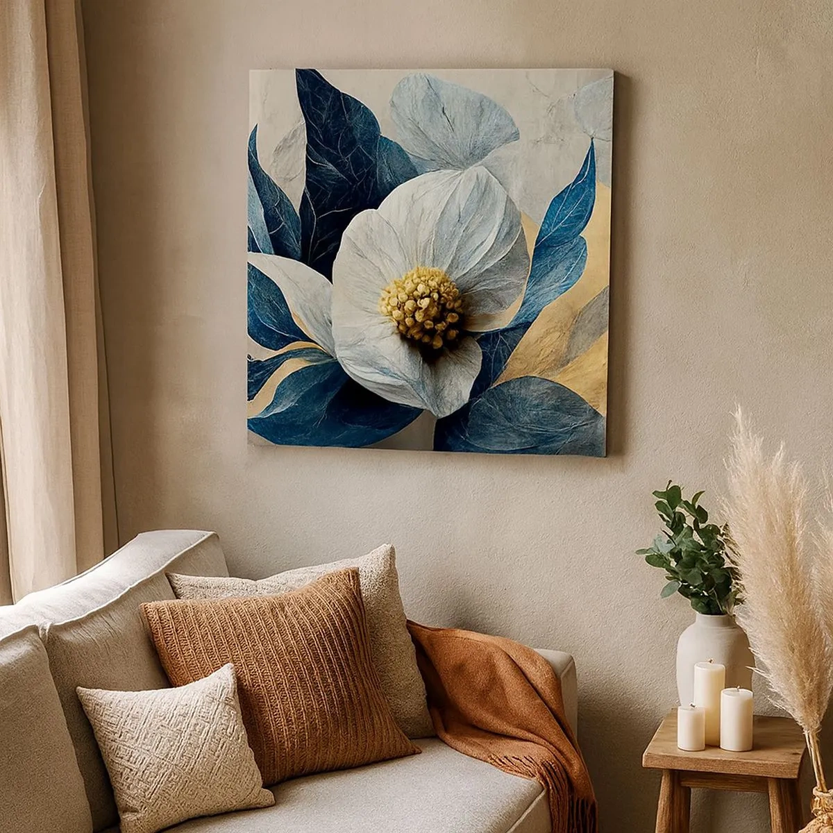 Obraz na plátne - Má zlaté srdce - 30x30 cm