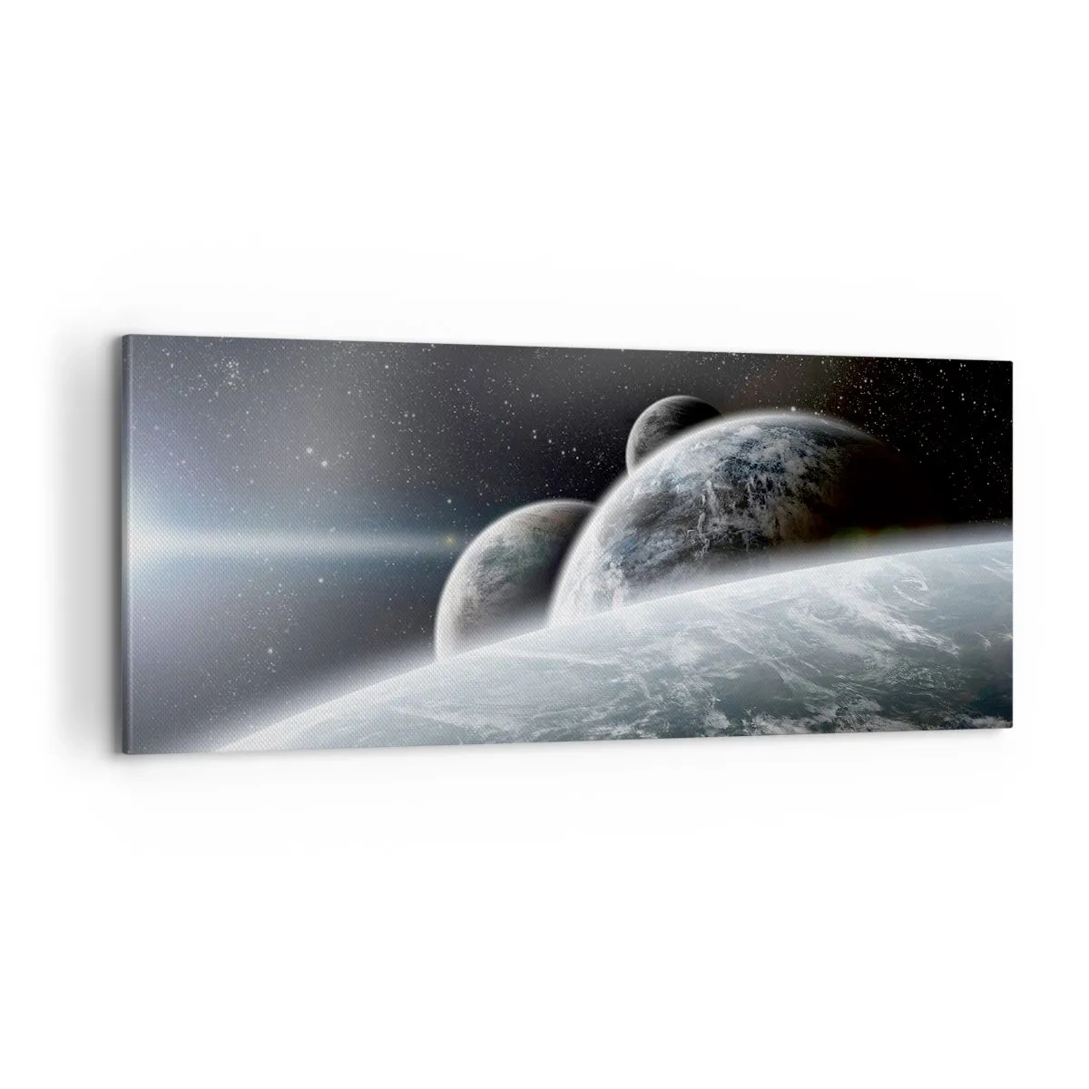 Obraz na plátne - Vesmírna hudba sfér - 100x40 cm