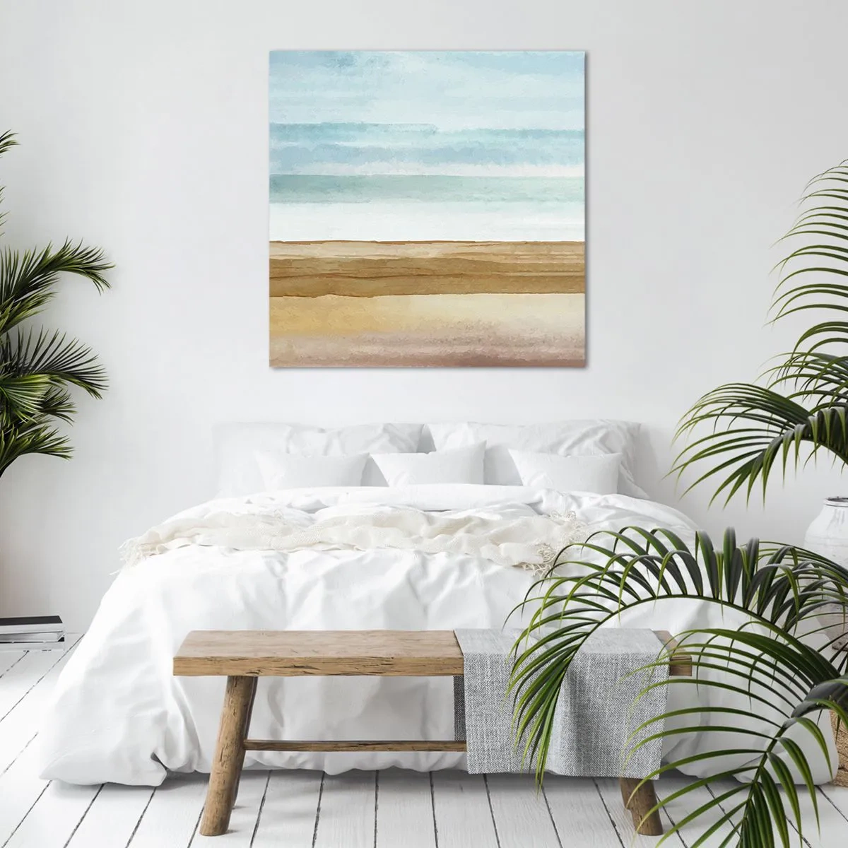 Obraz na plátne - Utešenie - 60x60 cm